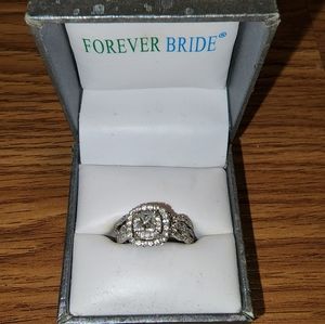 3/8 carat princess cut engagement rings